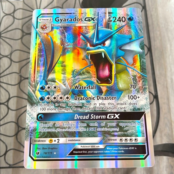 Pokemon Other - Gyarados Holo 2017 Jumbo Oversized Pokemon Card Game TCG